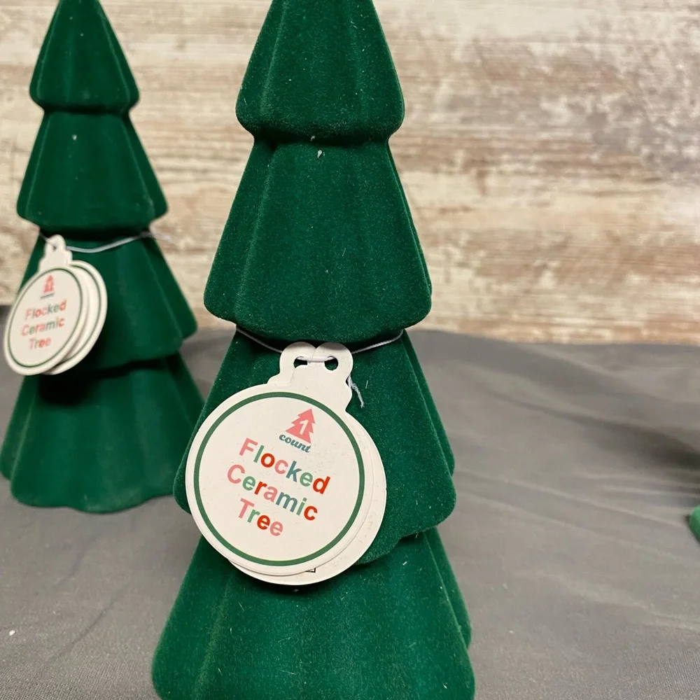 NWT Target 2024 Christmas green Nutcracker and Tree Decor Set